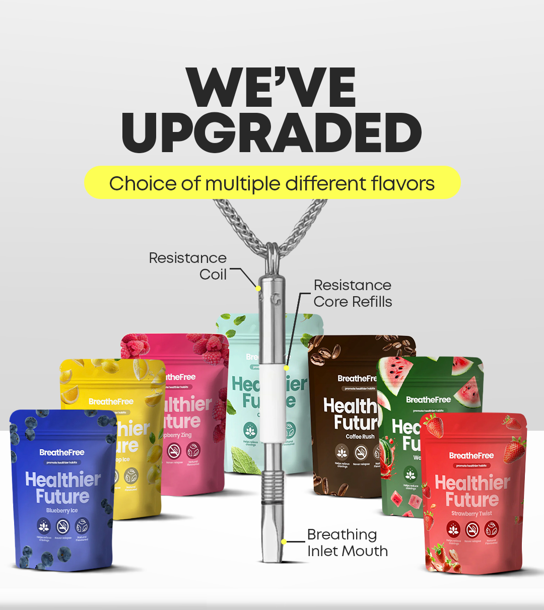 BreatheFree Resistance Necklace